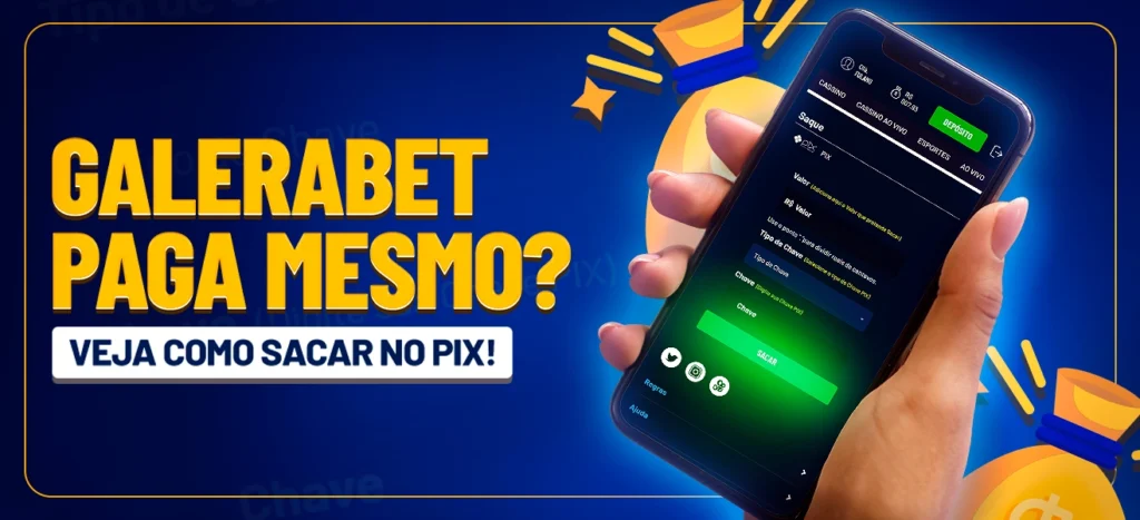 Como sacar na Galera bet