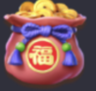 Sacola com moedas Jogo do tigrinho