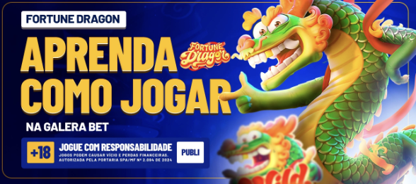 Passo a passo de como jogar Fortune Dragon na Galerabet