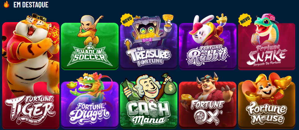 Destaques da pg soft na galera bet