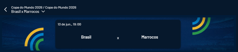 Onde apostar no jogo do Brasil x Marrocos
