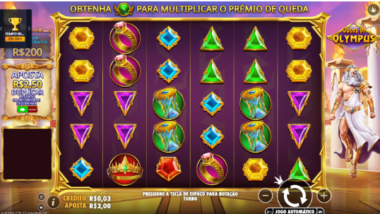 Como jogar Gates of Olympus na Galerabet passo a passo
