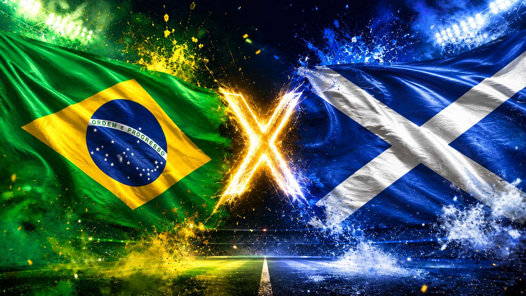 Brasil x Escócia
